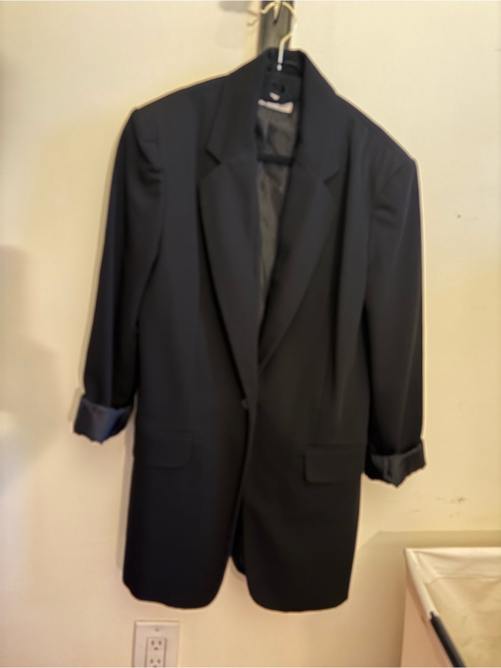 Topshop Black Woman’s oversized fit Blazer